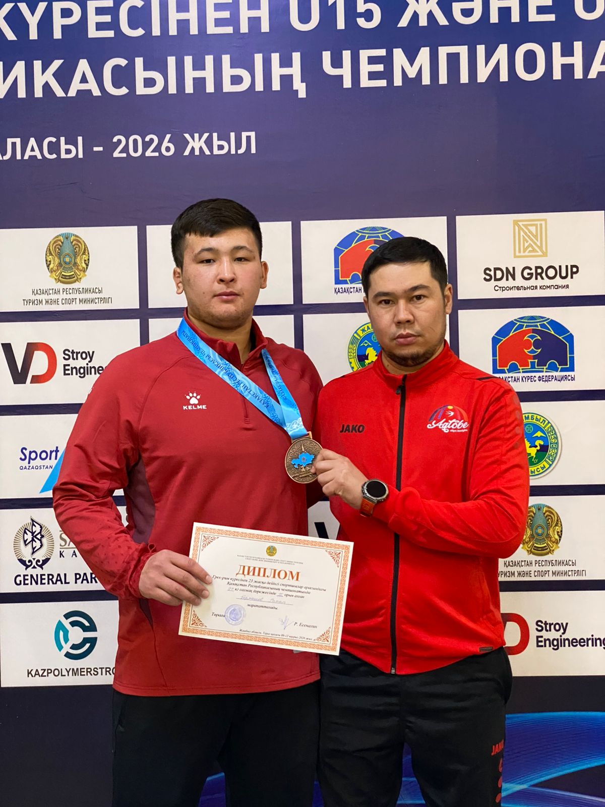 Berzhanov Rahat took the 3rd place